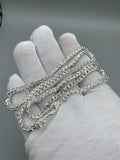 4mm Silver Franco Chain
