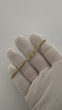 7.5" 14K Yellow Gold Rope 3mm 5.95g