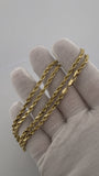20" 14K Yellow Gold Rope 3.5mm 21.82g