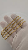 22" 14k Yellow Gold Cuban 3mm 15.4g