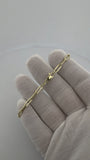 7" 14k Yellow Gold Paperclip 4mm 1.82g