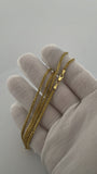 20" 14k Yellow Gold Wheat 2mm 4.2g