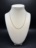 16" 14K Yellow Gold Curb 2mm 3.6g
