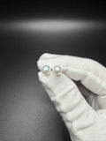8mm freshwater pearl stud earrings, 10K yellow gold, 1.6g – Ott Family Jewelry (1)