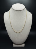20" 2.5mm 14K yellow gold rope chain, 9.5g – Ott Family Jewelry (1)