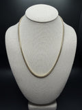 20" 14k Yellow Gold Franco 3mm 28.3g