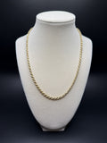 18" 3.5mm 14K yellow gold rope chain, 10.5g (pre-owned) – Ott Family Jewelry (1)