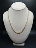 20" 4mm 14K yellow gold rope chain, 25.0g (pre-owned) – Ott Family Jewelry (1)