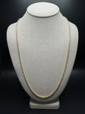 26" 14k Yellow Gold Rope 3mm 20.1g
