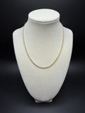16" 2mm 14K yellow gold rope chain, 6.0g – Ott Family Jewelry (1)