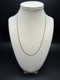 18" 1.75mm solid 10K yellow gold Cuban link chain, 4.6g – Ott Family Jewelry (1)