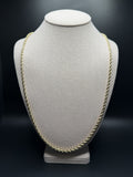 28" 10k Yellow Gold Rope 3.5mm 31.6g