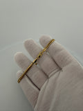 8" 14k Yellow Gold Cuban 4mm 10.21g