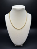 16" 14K Yellow Gold Franco 2.5mm 15.6g