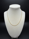 16" 14K Yellow Gold Franco 1.5mm 4.25g