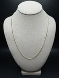 22" 14K Yellow Gold Box 1.5mm 6.0g
