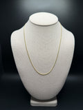 20" 1.75mm solid 10K yellow gold Cuban link chain, 4.64g – Ott Family Jewelry (1)