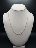 20" 14k Yellow Gold Rolo 2mm 2.0g