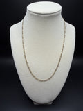 18" 14k Yellow Gold Figaro 2.5mm 4.44g