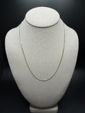 20" 14k Yellow Gold Curb 2mm 4.0g