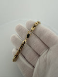 7.5" 14K Yellow Gold Byzantine 5mm 12.14g