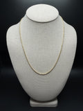 20" 2mm 14K yellow gold rope chain, 7.55g – Ott Family Jewelry (1)