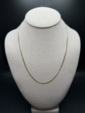 20" 14K Yellow Gold Curb 2.5mm 5.72g