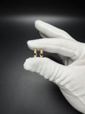 15mm x 3mm 14K yellow gold flat edge hoop earrings, 1.7g – Ott Family Jewelry (1)