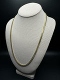 24" 10K Yellow Gold Cuban Chain 5mm 41.59g