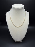 16" 2mm 14K yellow gold rope chain, 6.1g – Ott Family Jewelry (1)