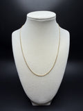 18" 14K Yellow Gold Franco 1.5mm 4.0g