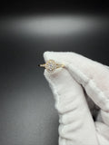 Size 7 10k Yellow Gold 1/4ctw VS/VVS Lab Diamond Fashion Ring 2.5g