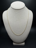22" 14K Yellow Gold Rope 1.5mm 4.7g