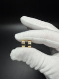 13mm x 5mm 14K yellow gold flat edge hoop earrings, 2.24g – Ott Family Jewelry (1)