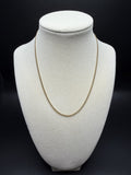 16" 14k Yellow Gold Cuban 1.75mm 4.3g (#1)