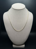 20" 14k Yellow Gold Paperclip 3mm 2.4g