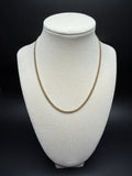 16" 3mm 14K yellow gold Cuban chain, 11.6g (pre-owned) – Ott Family Jewelry (1)