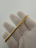 8" 5mm solid 14K yellow gold Cuban link bracelet, 16.6g – Ott Family Jewelry (1)