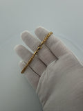 8" 14k Yellow Gold Franco 4mm 16.2g