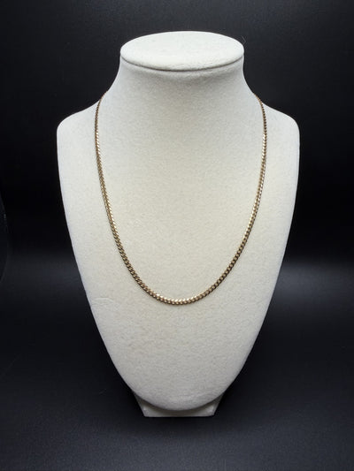 18" 14K Yellow Gold Curb 3mm 6.72g