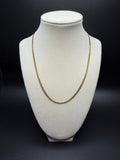 18" 14K Yellow Gold Curb 3mm 6.72g