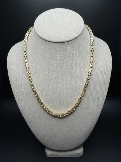 Pre-Owned 20" 10k Yellow Gold Byzantine 6mm 32.71g
