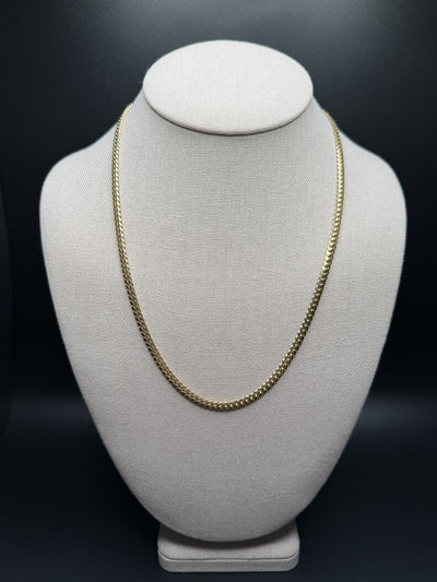 20" 14k Yellow Gold Cuban 5mm 39.3g