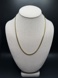 20" 14k Yellow Gold Cuban 5mm 39.3g