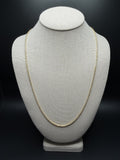 24" 2mm 14K yellow gold rope chain, 9.0g – Ott Family Jewelry (1)