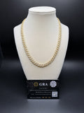 8mm Moissanite Cuban Chain, 11.35ctw D VVS1, Gold Over 925 Silver, 18" (52.1g)