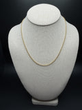 18" 14K Yellow Gold Cable 2.5mm 7.5g