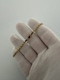 7.5" 14K Yellow Gold Rope 3mm 5.95g