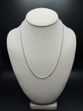 20" 14k White Gold Cable Chain 2mm 3.0g