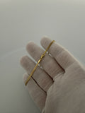7.5" 2.5mm solid 10K yellow gold Cuban link bracelet, 3.2g – Ott Family Jewelry (1)